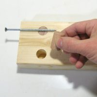 How-To:  Get screws to hold in end grain