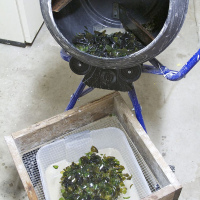 How-To:  Make beach glass in a cement mixer