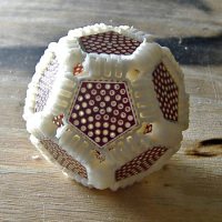 Dodecahedral protoboard with 3D-printed connectors