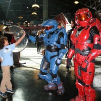 Halo costumes at Open MAKE event