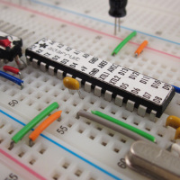 Free print-and-stick pinout label for ATmega (Arduino) chip