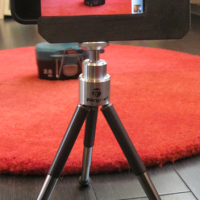 DIY smartphone tripod adaptor