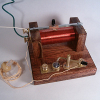 Lovely junk-built crystal radio