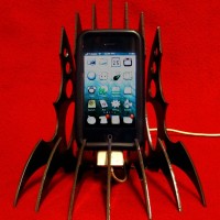 Klingon iPhone stand