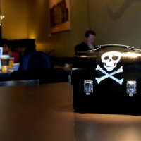 PirateBox: A P2P file-sharing network in a lunchbox