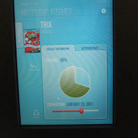 Alt.CES: Cereal boxes with wirelessly-powered glowing ink