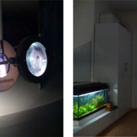 DIY Slide Projector from Ikea Lamp