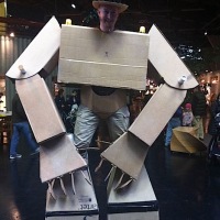 Attack of the Cardboard Robo-Nauts!