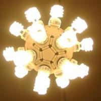 Printed Modular Buckyball Lamp