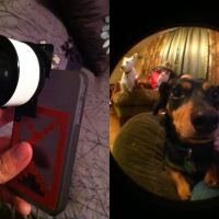 Fisheye iPhone case mod