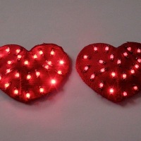 LED Heart Pasties