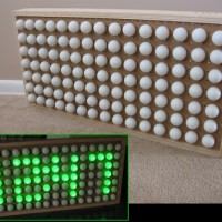 How-To:  Ping pong ball display