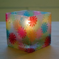How-To: “Stained Glass” Votive Holders