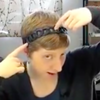 CRAFT Video: Bike Tube Headband