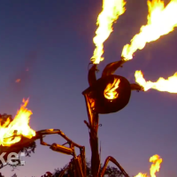 Maker Profile – Fire Sculpture on MAKE: television