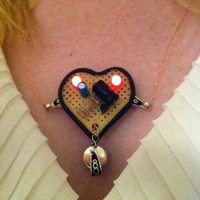 Beating Heart LED Pendant