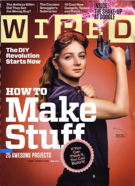 Sheryl Sandberg on the cover of Wired magazine