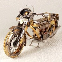 Motorcycles Made From Watch Parts