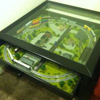 Coffee Table Train Layout