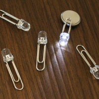 LED / Paper Clip Hybrid