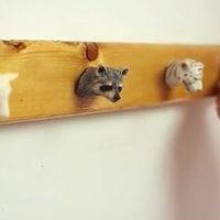 Toy Animal Rack