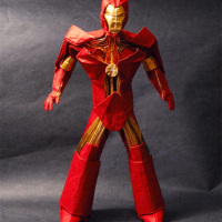 Iron Man Origami