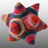 Math Monday: Knit or Crochet a Dodecahedron