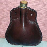 How-To:  Classic Leather Water Bottle