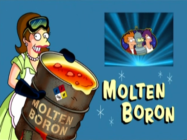 Nobody Doesn’t Like Molten Boron