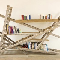 Furniture Built From Doors and Ladders