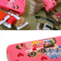 Cross-Stitch Your iPhone Case