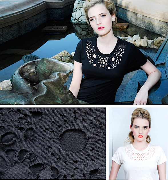 Diana Eng’s Laser Lace Tops