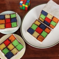 How-To: Rubik’s Cube Battenburg Cake