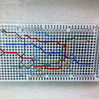 Arduino Mega Shield Tokyo Needlework Metro Map