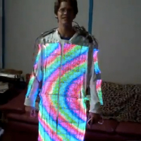 Psychedelic Video Coat