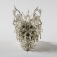 Intricate Porcelain Skulls