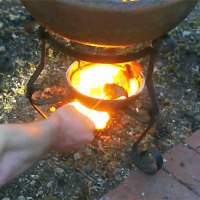 Experimenting with a Thermite BBQ