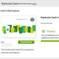The Starbucks card with an API – an experiment in social sharing