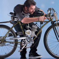 Add a Gas Engine to Your Bike