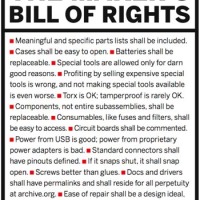 The Maker’s Bill of Rights — in Latin