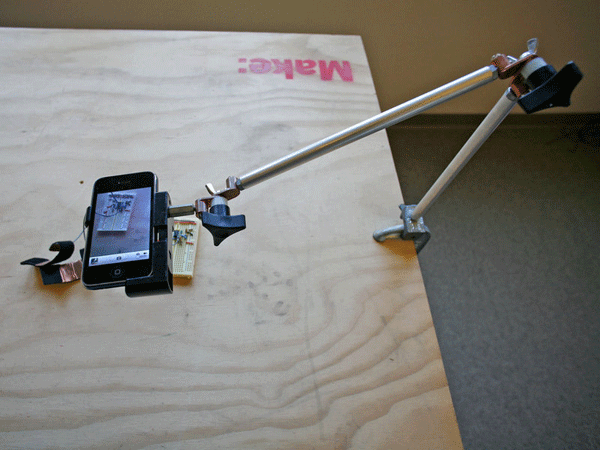 Build a  Mobile Document Camera Stand