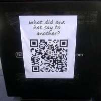 Punchlines by QR Code