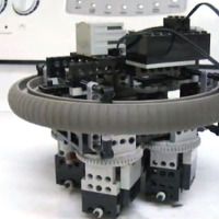 One-Motor, All-Mechanical Obstacle Avoidance