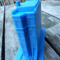 Boston Brownstone 3D Print