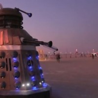 Dalek Art Car at Burning Man