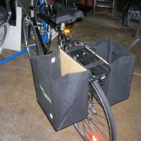 DIY  Grocery Panniers