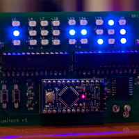 Lumitock, An Open Source LED Grid Clock