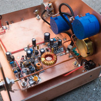 Manhattan-Style Circuit in a Copper Cladding Chassis