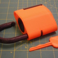 Print a Fully Functional Pin Tumbler Padlock