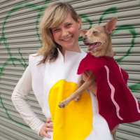 Eggs and Bacon Halloween Costume